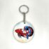 Beta Fish Keychain